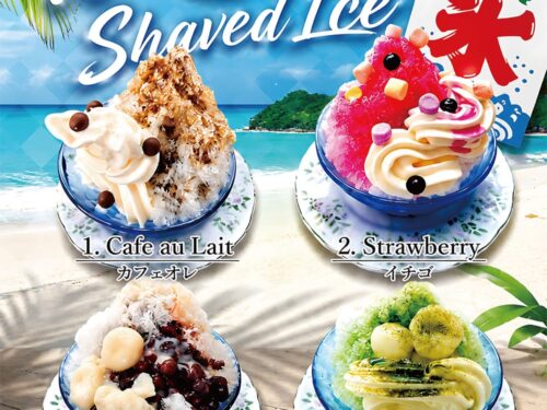 夏限定のかき氷4種が登場！ふわふわ食感で一品800円